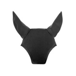 EquiFit Ear Bonnet -Equine Elegance 02016 EquiFit Ear.Bonnet Black.Ostrich