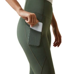 Ariat Women's Breathe EOS Half Grip Tight -Equine Elegance 10043402 Ariat Breathe.EOS .HG .RM .Tight Beetle Pocket