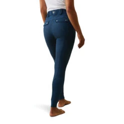Ariat Women's Tri Factor Grip Full Seat Breeches - Seasonal Colors -Equine Elegance 10043467 Ariat WMS.TRI .FACTOR.GRIP .FS Deep.Petroleum Back