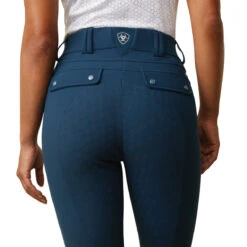 Ariat Women's Tri Factor Grip Full Seat Breeches - Seasonal Colors -Equine Elegance 10043467 Ariat WMS.TRI .FACTOR.GRIP .FS Deep.Petroleum Back2