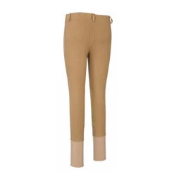 TuffRider Children's Starter Lowrise Pull-On Knee Patch Breeches -Equine Elegance 100567 479 03 sand 3