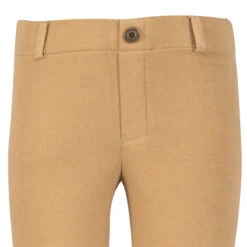 TuffRider Children's Starter Lowrise Pull-On Knee Patch Breeches -Equine Elegance 100567 479 03 sand 5