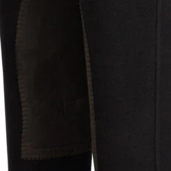 TuffRider Children's Starter Lowrise Pull-On Knee Patch Breeches -Equine Elegance 100567 479 16 black 5