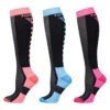 TuffRider Ladies Ventilated Knee Hi Neon Socks - 3 Pack -Equine Elegance 100957 JPC TuffRider.Ventilated.KneeHi.Socks
