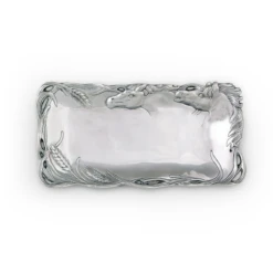 Arthur Court Equestrian Tray - 6" X 12"