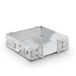 Arthur Court Equestrian Luncheon Napkin Box