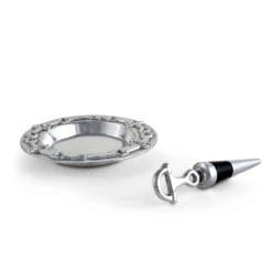 Arthur Court Equestrian Coaster / Stopper Set