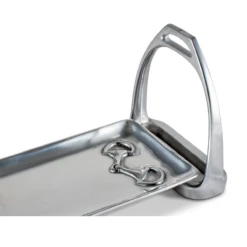 Arthur Court Equestrian Stirrup Tray - Small -Equine Elegance 112H13 4