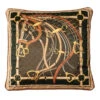 Vestrum Chiusa Pillow -Equine Elegance 12U8300 20095 01359 Vestrum Chiusa.Pillow Beige.Dark .Brownr 00