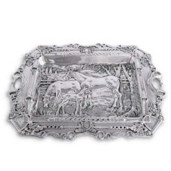 Arthur Court Grazing Horses Parlor Tray