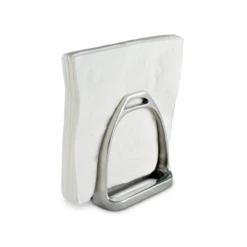 Arthur Court Equestrian Stirrup Napkin Holder