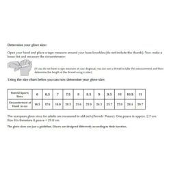 Roeckl Winchester Winter Riding Gloves -Equine Elegance 15 3301558BK 10 Toklat Rocekl.Winchester.Glove Size.chart