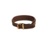 Tory Leather Padded Bracelets 1 Tory Leather Padded Bracelets -Equine Elegance 1804 Tory.Leather Padded.Bracelet.W.Brass .Buckle Havana