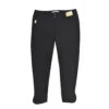 Tailored Sportsman Low Rise Front Zip Trophy Hunter Breeches -Equine Elegance 1967 Blk Blk 2