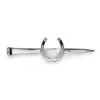 Loriece Stock Tie Pin Horseshoe Nail -Equine Elegance 212 Loriece Stock.Pin .Horseshoe.Nail