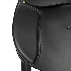 HDR Vegan-X Dressage Saddle 11 HDR Vegan-X Dressage Saddle -Equine Elegance 24173 JPC Vegan.X.Dressage.Saddle Black Knee
