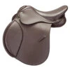 HDR Vegan-X Junior Close Contact Saddle -Equine Elegance 24200 JPC HDR Vegan.X.Jr .CC Havana Side1