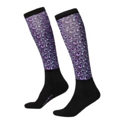 Kerrits Women's Dual Zone Boot Socks -Equine Elegance 30453 Kerrits Dual.Zone .Boot .Sock Iris.Make .Your .Luck