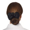 Ovation Premium Show Bow -Equine Elegance 467806 ERS Ovation.Premium.Show .Bow Black.Gem .Twist