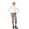 Ovation Child's Euroweave Front Zip Jodhpurs -Equine Elegance 469815 Ovation Childs.Euroweave.Front .Zip.Jodhpurs
