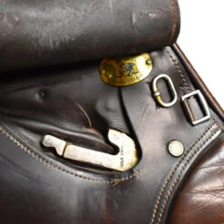 Thoroughbred Badminton 17" All Purpose Used Saddle -Equine Elegance A232 Thoroughbred Badminton 17in AP Brwn 08