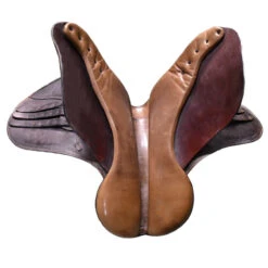 Thoroughbred Badminton 17" All Purpose Used Saddle -Equine Elegance A232 Thoroughbred Badminton 17in AP Brwn 09
