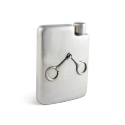 Arthur Court Equestrian Pewter Flask