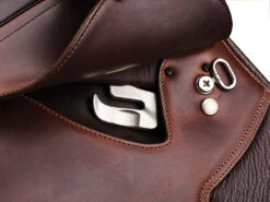 Arena All Purpose Saddle With HART 28 Arena All Purpose Saddle With HART -Equine Elegance Arena AllPurpose stirrupbar Brown