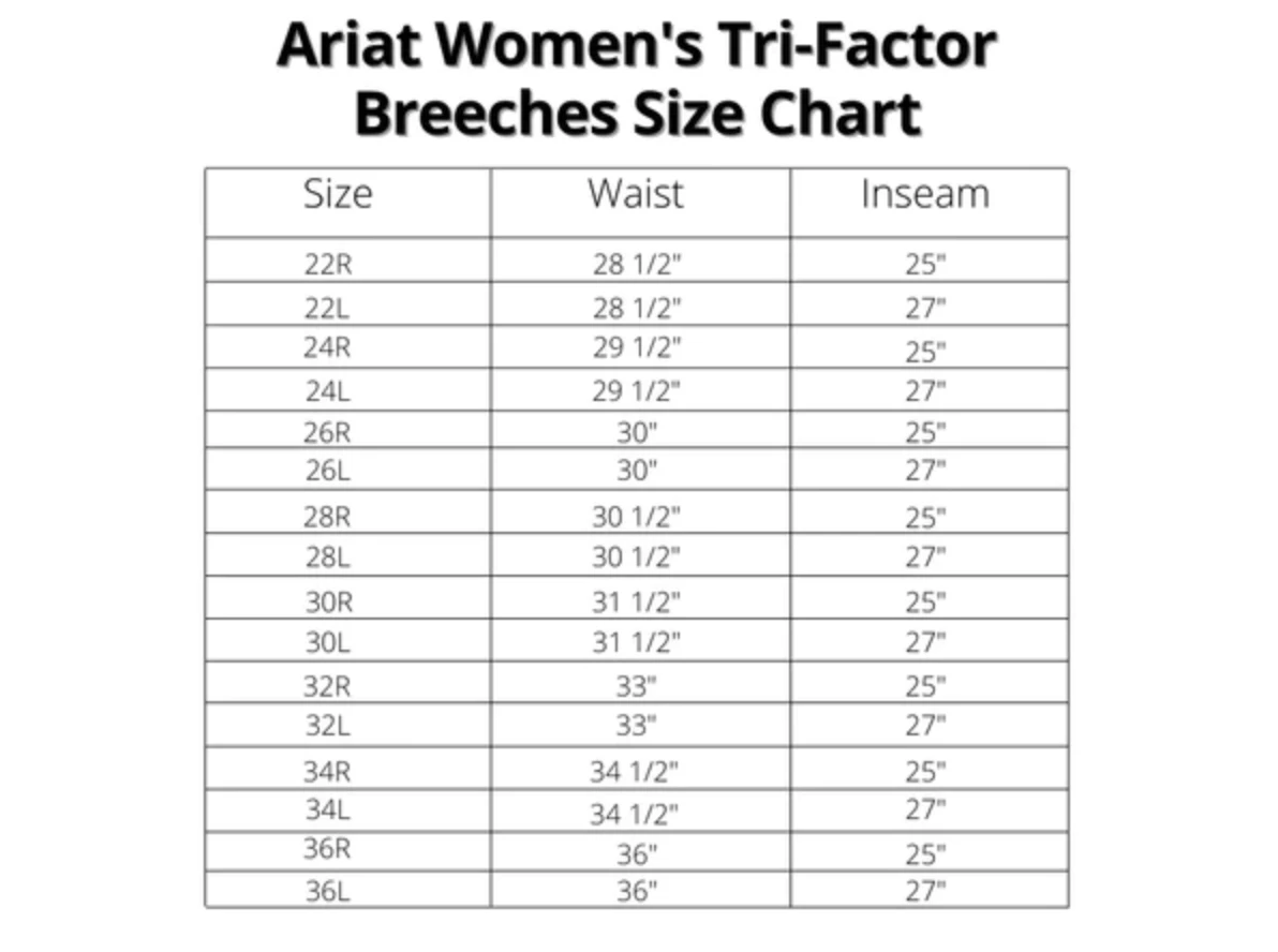 Ariat Women's Tri Factor X Bellatrix Full Seat Breech 8 Ariat Women's Tri Factor X Bellatrix Full Seat Breech - Image 6