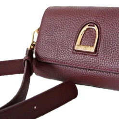 Oakbark & Chrome Rider Belt Bag -Equine Elegance BB CAB 101 Oakbark chrome riderbeltbag cabernet.13