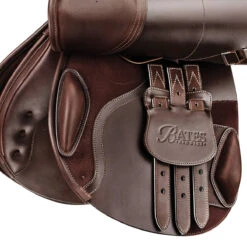 Bates Caprilli Close Contact+ Saddle With HART -Equine Elegance B CAPCC girthpoints Cbrn