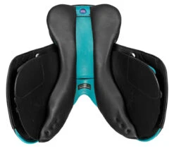 Bates Victrix Saddle With HART 13 Bates Victrix Saddle With HART -Equine Elegance B Victrix Cblk Aqua panel