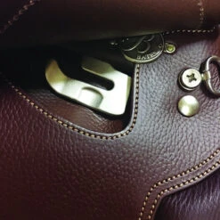 Bates Hunter Jumper Saddle With HART -Equine Elegance B hunterJumper ergonomicbar Hbrn