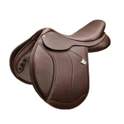 Bates Caprilli Close Contact+ Saddle With HART -Equine Elegance Bates Caprilli.CC.Classic.Saddle Cls.Brn .Luxe ExtdFlap.RearFB