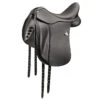 Bates Dressage Saddle With HART 2 Bates Dressage Saddle With HART -Equine Elegance Bates Dressage Heritage Blk