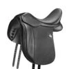 Bates Wide Dressage Saddle With HART 2 Bates Wide Dressage Saddle With HART -Equine Elegance Bates Wide.Drsg Heritage Blk