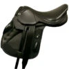 Black Country Dante Vinici Jump Saddle 1 Black Country Dante Vinici Jump Saddle -Equine Elegance Blk.Cntry Dante.Vinici Brn