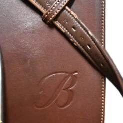 Bates Caprilli 16 1/2" Used Close Contact Saddle -Equine Elegance C1219 Bates Caprilli 16.5in Med Xchangeable Reg Brwn 00