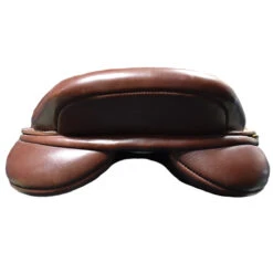 Bates Caprilli 16 1/2" Used Close Contact Saddle -Equine Elegance C1219 Bates Caprilli 16.5in Med Xchangeable Reg Brwn 1