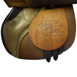 Stubben Siegfried CS 17 1/2" Used Close Contact Saddle -Equine Elegance C1291 Stubben Siegfried.CS 17.5in 31.5in.Tree 3
