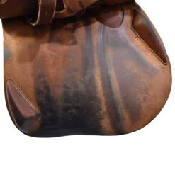 Antares Jump 17" Used Close Contact Saddle -Equine Elegance C1356 Antares Jump 17in Reg.Tree 2N.Flap Brown 00