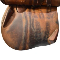 Antares Jump 17" Used Close Contact Saddle -Equine Elegance C1356 Antares Jump 17in Reg.Tree 2N.Flap Brown 02