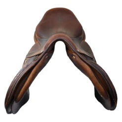 Antares Jump 17" Used Close Contact Saddle -Equine Elegance C1356 Antares Jump 17in Reg.Tree 2N.Flap Brown 04