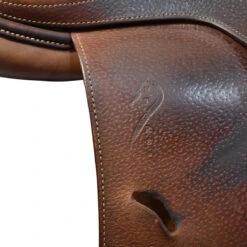 Antares Jump 17" Used Close Contact Saddle -Equine Elegance C1356 Antares Jump 17in Reg.Tree 2N.Flap Brown 06