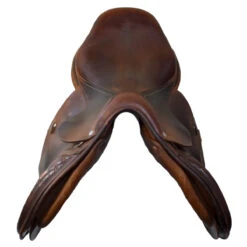 Antares Jump 17" Used Close Contact Saddle -Equine Elegance C1356 Antares Jump 17in Reg.Tree 2N.Flap Brown 10