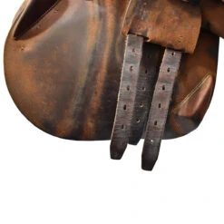 Antares Jump 17" Used Close Contact Saddle -Equine Elegance C1356 Antares Jump 17in Reg.Tree 2N.Flap Brown 15