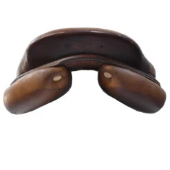 Antares Jump 17" Used Close Contact Saddle -Equine Elegance C1356 Antares Jump 17in Reg.Tree 2N.Flap Brown 16