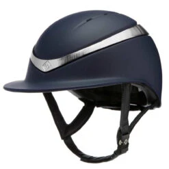 Charles Owen Halo Luxe With MIPS - Custom Helmet 11 Charles Owen Halo Luxe With MIPS - Custom Helmet -Equine Elegance Charles.Owen Halo.Luxe Midnight.Matt .Platinum