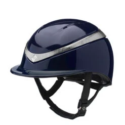 Charles Owen Halo With MIPS - Custom Helmet 16 Charles Owen Halo With MIPS - Custom Helmet -Equine Elegance Charles.Owen Halo Midnight.Gloss .Platinum