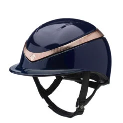 Charles Owen Halo With MIPS - Custom Helmet 15 Charles Owen Halo With MIPS - Custom Helmet -Equine Elegance Charles.Owen Halo Midnight.Gloss .Rose .Gold